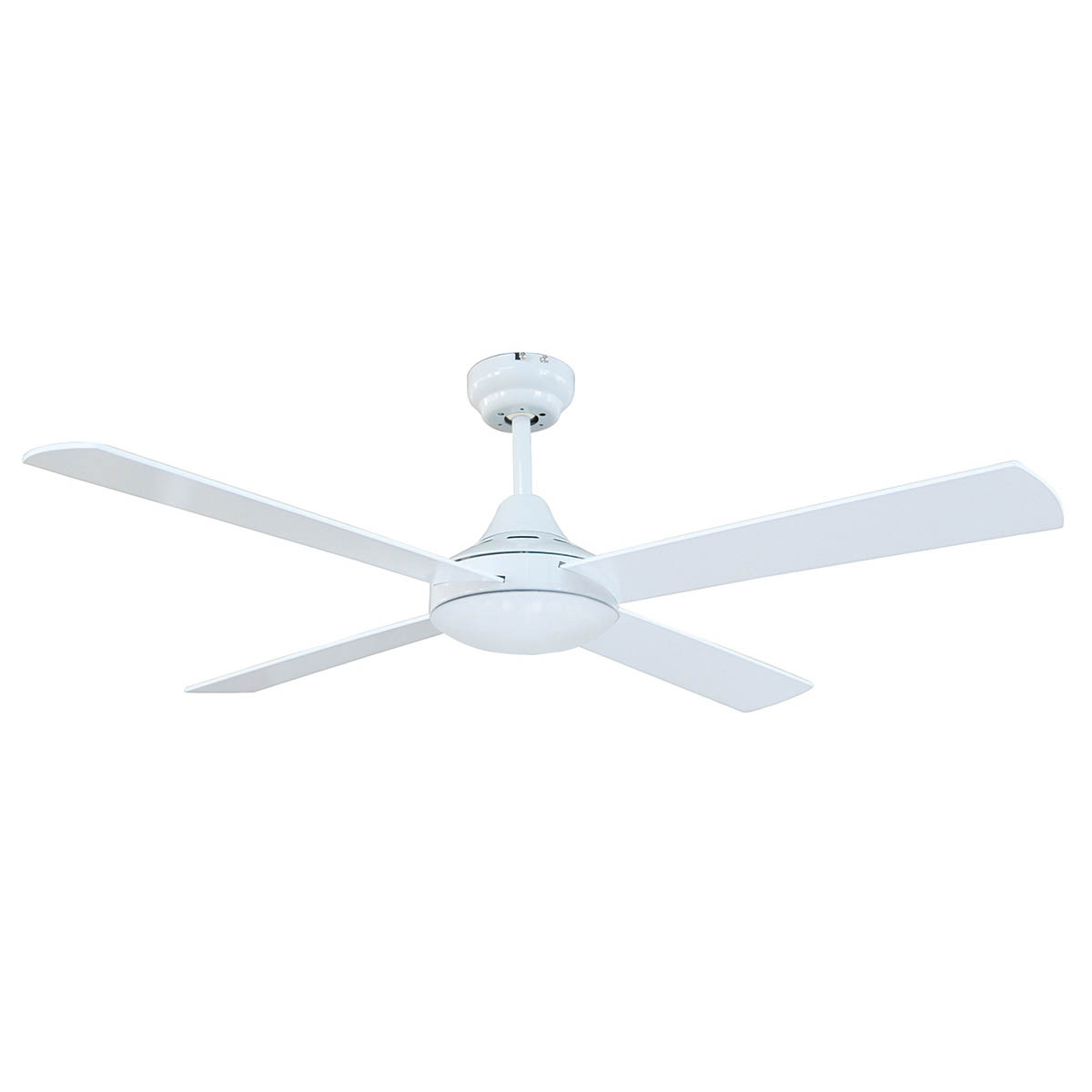TEMPO 48" CEILING FAN-WHITE WITH WHITE BLADES